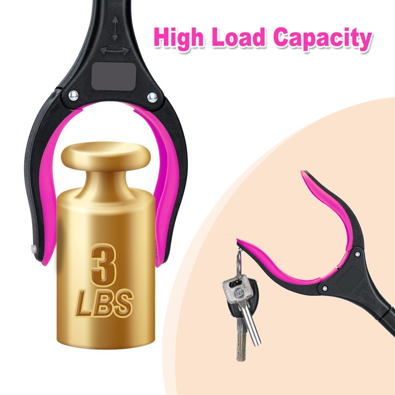 2-Pack Grabber Reacher Tool,32 Inch Extra Long Foldable Pick Up