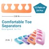 Toe Separators - Soft Two Tone Toe Spacers - Great