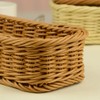 DOITOOL Woven Flatware Basket, Wicker Cutlery Basket, Imitation Rattan Chopsticks