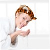 SAFIGLE 2 Pcs Cute Tiger Ears Headband Makeup Face Wash