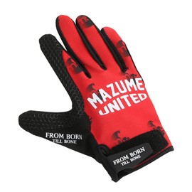 mazume Game Fishing Gloves MZGL-S597-08 Red Large