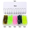 Fishing Soft Lures, Soft Baits Kit, Worm Trailer Grub, Jig