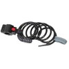 PALMY P-C8-180 License Set Coil Lock, Black