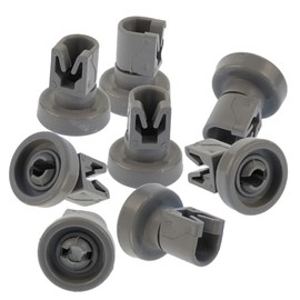 Self Spares 8X Dishwasher Upper Basket Wheel Compatible with Zanussi Electrolux 50286967000 50269970005 50278101006 50269921008 50286966002 Zanker 764817 889198