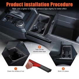 TOYCIDFG Car Center Console Side Pocket Storage Organizer for Toyota Tacoma 2024 2025, Car Interior Organization Accessories