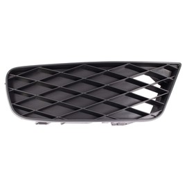 TRQ Front Right Fog Light Hole Cover Black Passenger Side Compatible with 2009-2011 Honda Civic HO1039100
