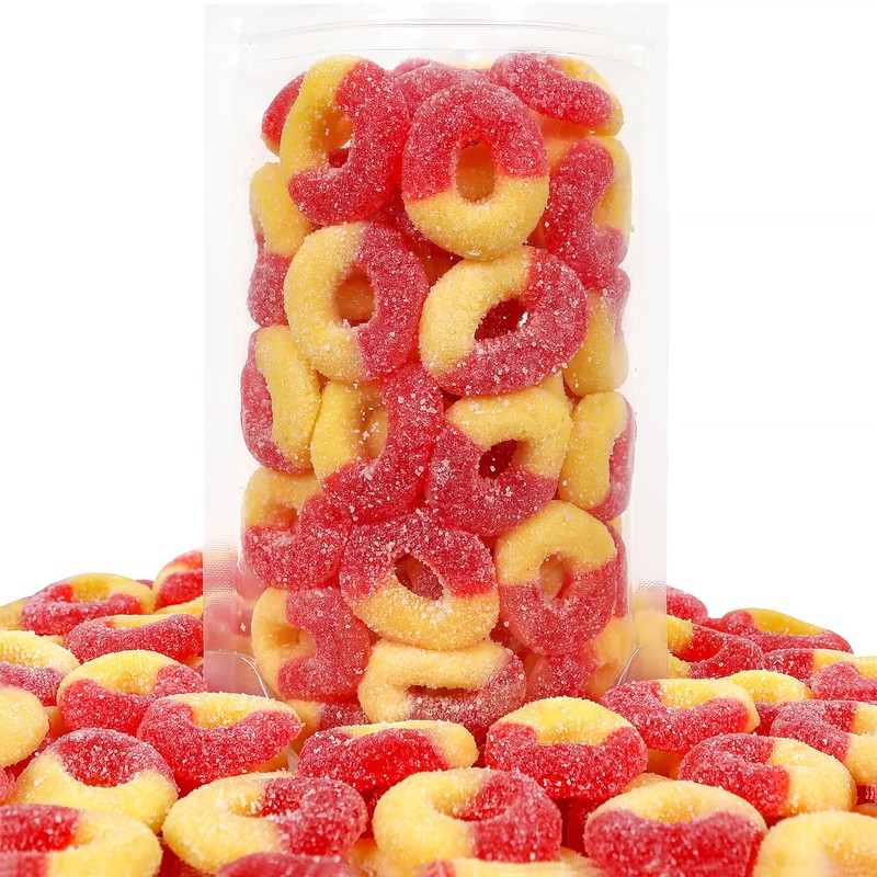Smarty Stop Gummy Ring Candy – Chewy Fruit-Flavored Edible Gummies