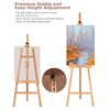 DJAR A Frame Wooden Art Easel for Painting, 57’’-76’’ Adjustable