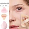 KOLZEMV 8 Piece Make Up Sponge, Powder Puff - Make