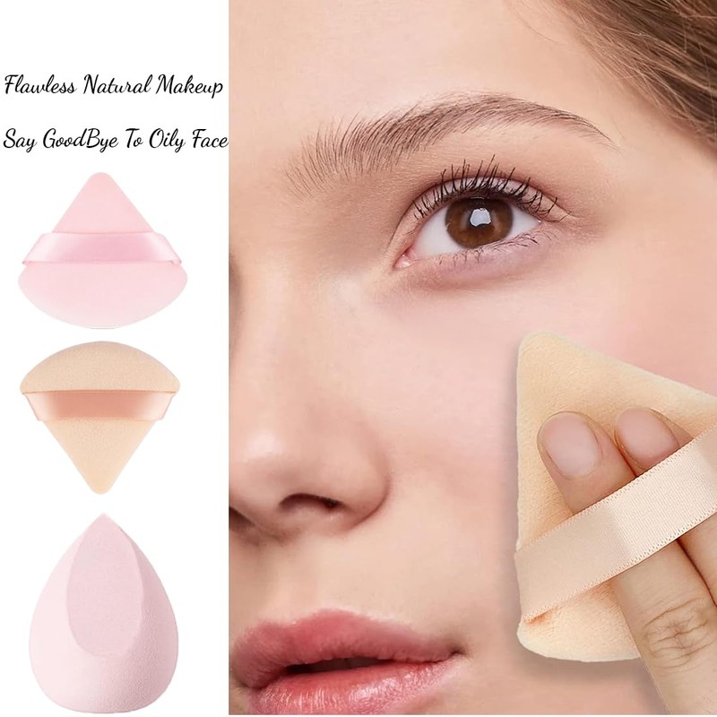KOLZEMV 8 Piece Make Up Sponge, Powder Puff - Make