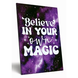 Motivational Wall Art Sign Plaque Inspire Every Day Vibrant Print A4 Wooden Home Décor Uplifting Decoration