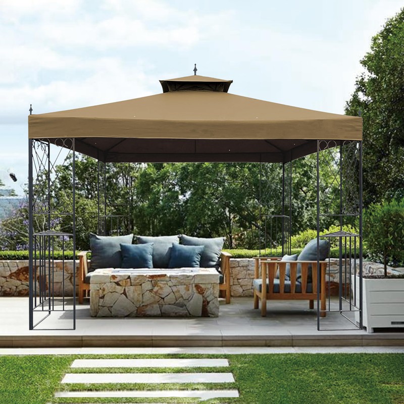 10x12ft Replacement Cover Compatible with Parlay L-GZ288PST-4H and 10' x