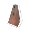 NALU Metronome - Classic Mechanical Wind-Up Design with Bell for