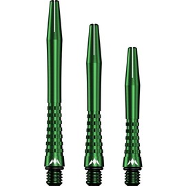 Mission Darts Atom 13 Aliminium Dart Shafts Available in Multiple Lengths (Green, Tweenie)