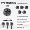Mini Wireless Furry Windscreen Covers, 5 Pcs Furry Windscreen Muff