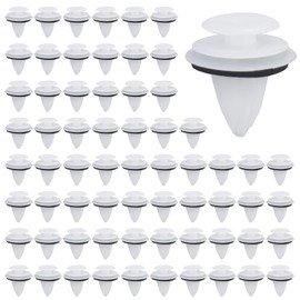 66 Pcs Car Fixing Clip, Universal Car Decoration Clip, Plastic Rivets with Foam Pad, Bumper Decor Plastic Clip