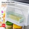 Copco Butter Dish with Clear Lid and Measurment Guide, 7.2