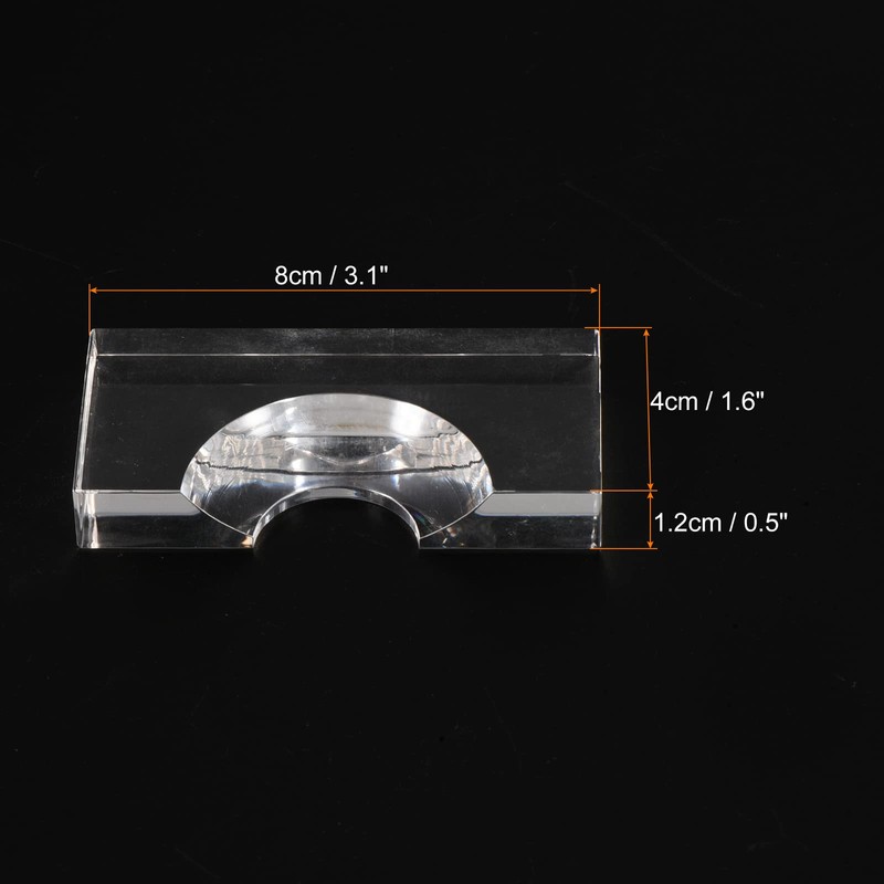 PATIKIL Acrylic Billiard Locator for 2 1/4" Pool Balls, Billiard