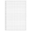 Lihit Lab, N1666S, Loose Leaves for Twist Notebook, B6, Grid,