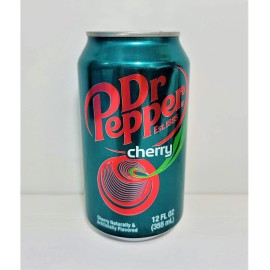 Dr Pepper  Brand New Limited Dr. Pepper Cherry Soda Flavor 12oz Soda (2 Cans)