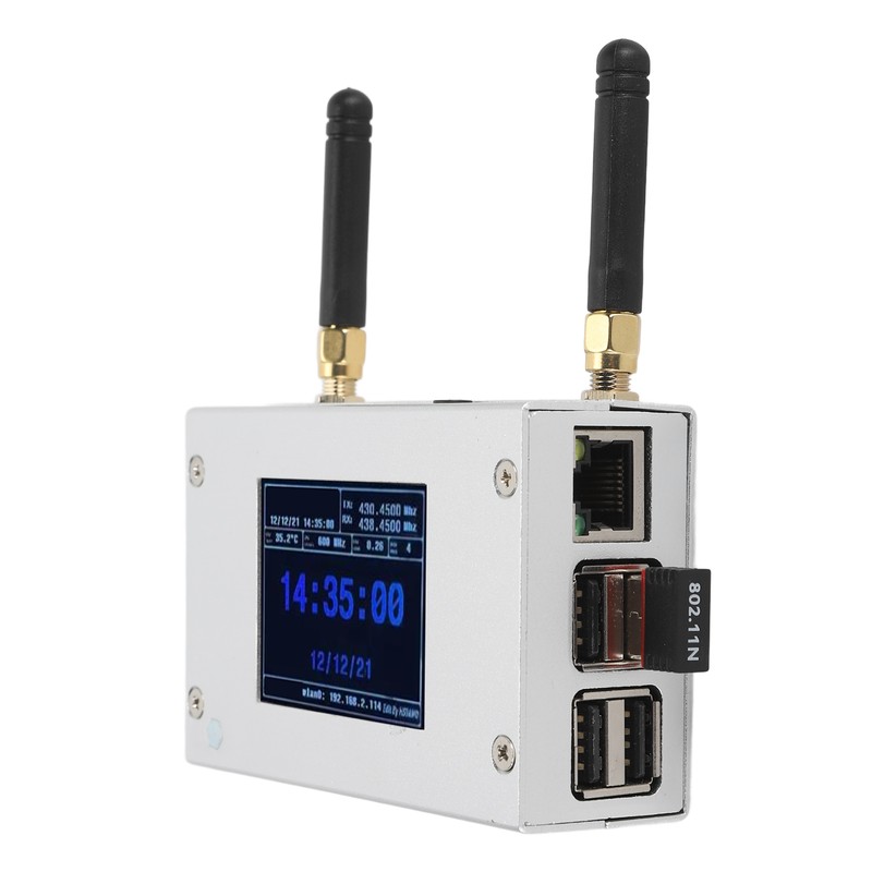 MMDVM Duplex Hotspot Board Aluminum Housing Color Display Support C4FM