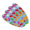 Jelly Bean Candy Pattern Double-Sided Oval Nail File Emery Board
