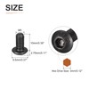 DTGN M5-0.8x10mm Button Head Socket Cap Screws - 100Pack -