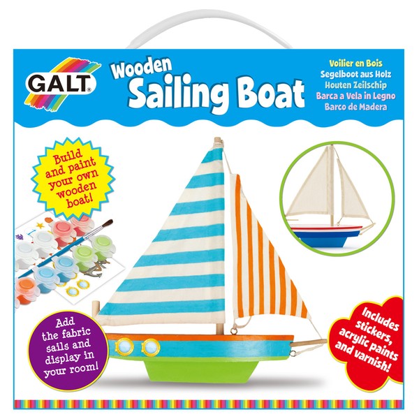 Galt Toys Wooden Sailing Boat