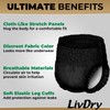 LivDry Mens Incontinence Underwear, Premium Adult Diapers for Men, Ultimate