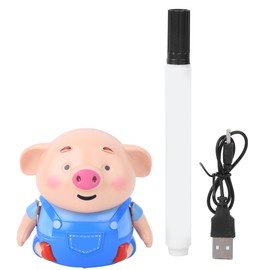 Electric Cute Pig Inductive Drawn Line Pen Toy Educational Children Desktop Toy Gift