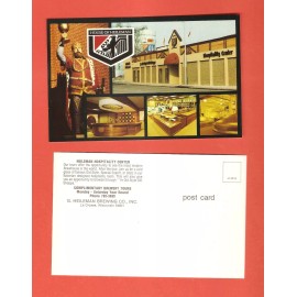 HEILMANS OLD STYLE (2) 1980's VINTAGE HEILEMAN OLD STYLE BEER POSTCARDS NOS NEW UNUSED FREE SHIP
