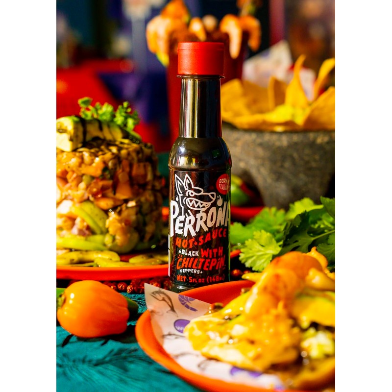 La Perrona Negra Seafood Hot Sauce 5 Ounce Bottle |