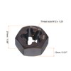 sourcing map Hex Threading Die M12 x 1.25 Metric Thread