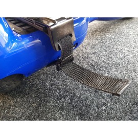 Pack of 2 Replacement Straps for Hover Kart HoverCart Straps Go Kart Seat Black