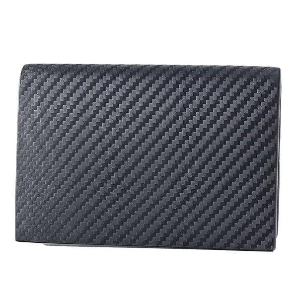 Dunhill DU24F2107WL001 Card Case, Business Card Holder, Chassis, Men's, Black,