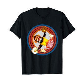 Cymbal Chimp Toy, Jolly Monkey With Cymbals Vintage Retro T-Shirt