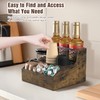 Kssiaz Kssiaz Coffee Station Organizer for Countertop, Wood Coffee Bar