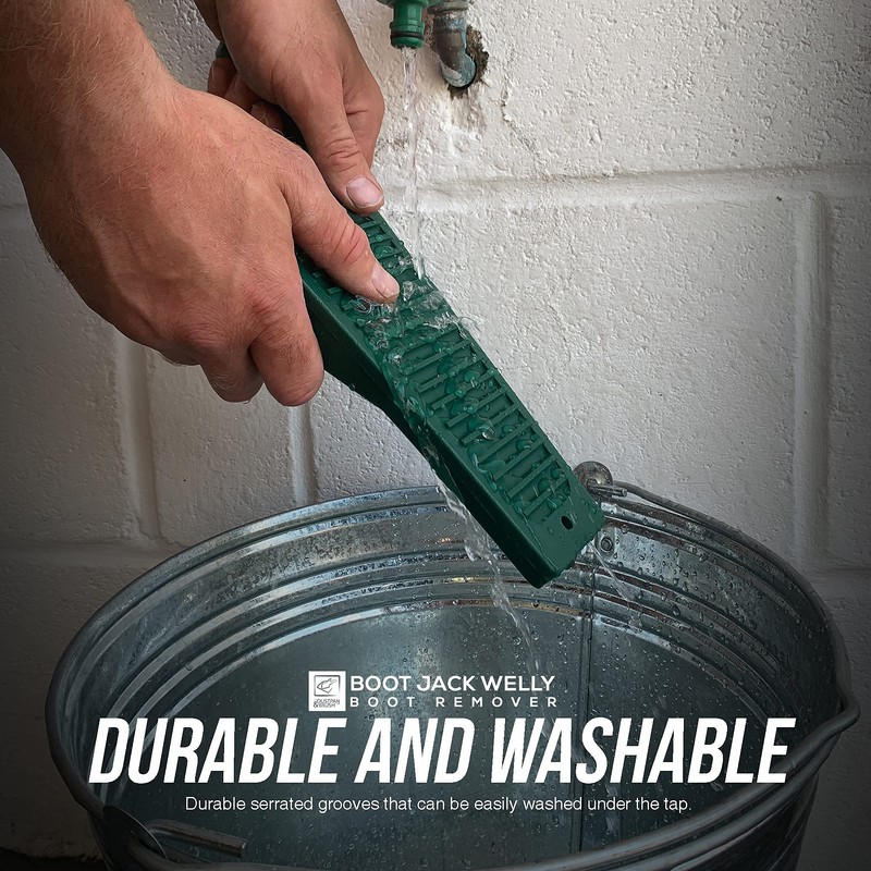 Boot Jack Welly Boot Remover Puller with Scraper Durable Construction