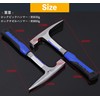 STONEZ Rock Pick Hammer, Pick Hammer, Rock Hammer, Geological Survey,