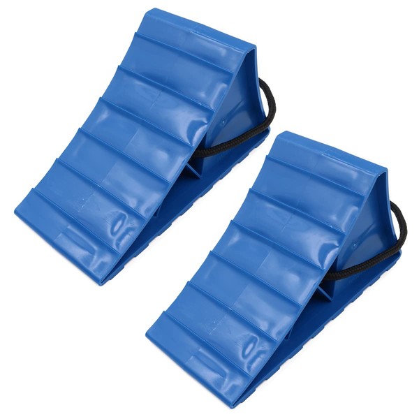 Tiardey 2pcs RV Wheel Chocks,Wheel Stoppers Camper Leveler,Leveling Blocks 7.7"