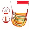 Canvas Hammock Chair for Outdoor Relaxation – Thickened Hanging Swing