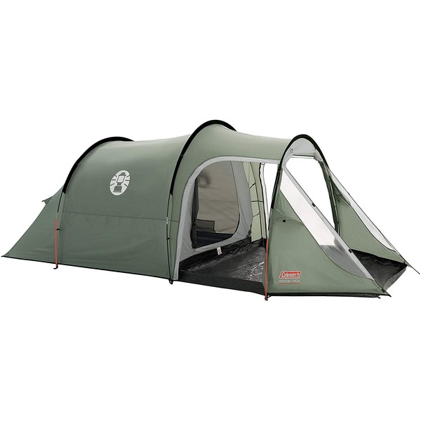 Coleman Tent Coastline 3 Plus, Compact 3 Man Tent, also Ideal for Camping in the Garden, 3 Person Tunnel Tent, Light Trekking and Camping Tent with Awning, Waterproof