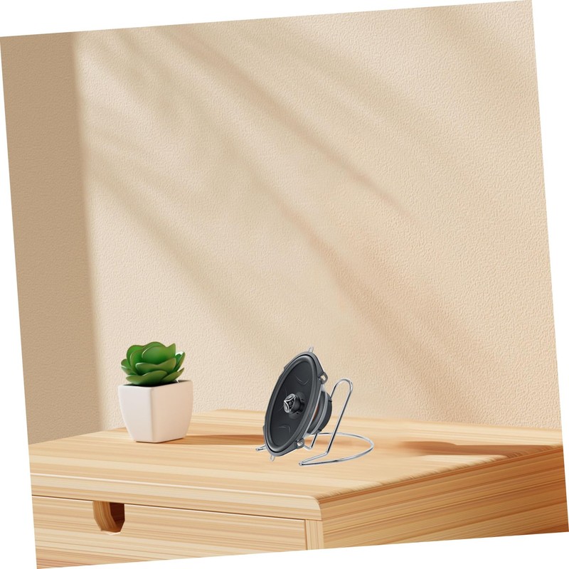ULTECHNOVO Metal Speaker Stand for Compact Desktop and Car Audio