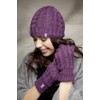 HEAT HOLDERS - Womens Thermal Fleece Lined Cable Knit Winter