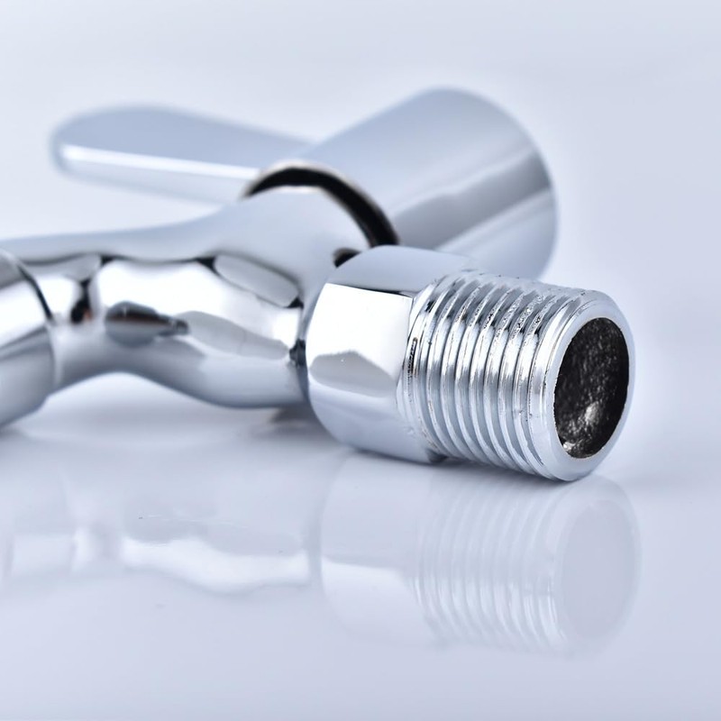 Alloy Double Tap, Washing Machine Tap, Double Tap Angle Valve,