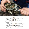 Motorcycle Carburetor Rebuild Kit with Gasket Spring Replacement for V