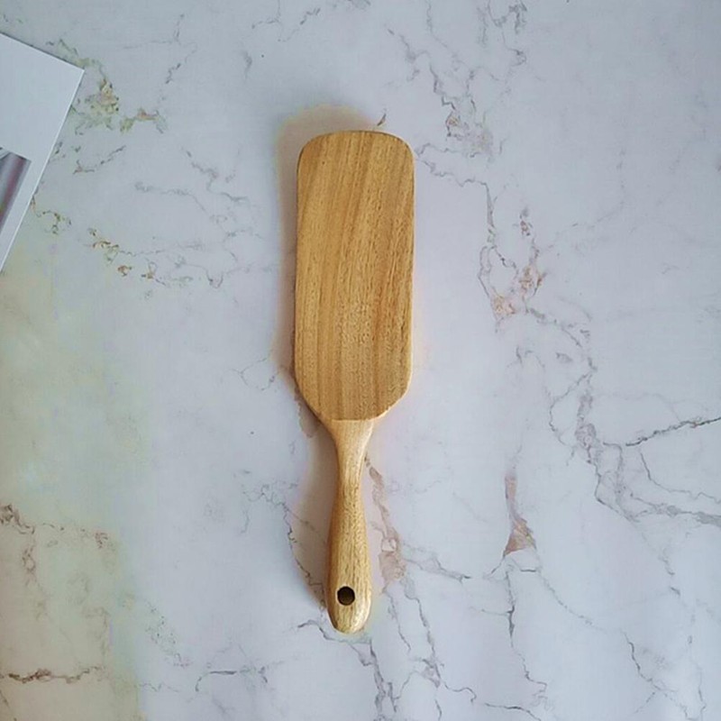 Natural Teak Wood Cookware Set Kitchen Cooking Tools Multifunctional Durable