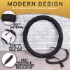 VaygWay Car Heated Steering Wheel Cover - 12v Black Soft
