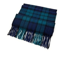 Black Watch Tartan 100% Cashmere Soft Exquisite Traditional Unisex Womens Mens Luxury Scarf