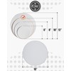 qiqee 40-Packs Cake Boards Round 10 Inch White Circles Rounds